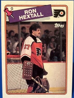 Ron Hextall 1988/89 Topps Philadelphia Flyers Hockey Card